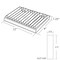 Azar Displays 13-Compartment Pusher Tray for Counter, Pegboard or Slatwall, PK2 225513 - alternate 2